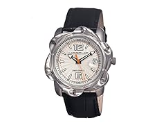 Morphic M12 Series Mens Swiss Leather Strap Watch with Date Display