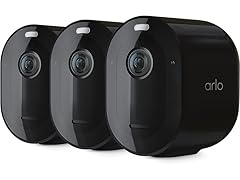 (3 Cam) Arlo Pro 5S Spotlight Security Camera 2K HDR