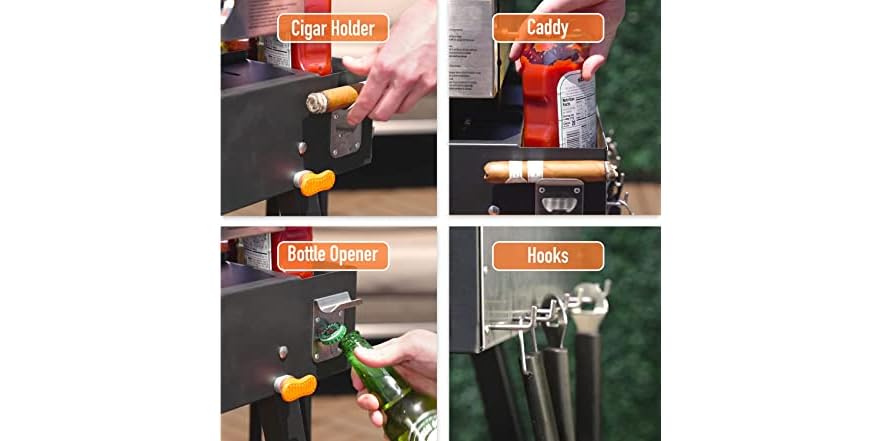 Yukon Glory Universal Portable Grill Table Flat Top