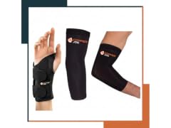 Copper Wrist And Elbow Support Combo