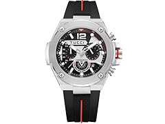 COMPLESSO / WATCH / BLACK SILICONE + SILVER