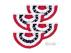 Coneatness 3 x 6 Ft USA Bunting Flags
