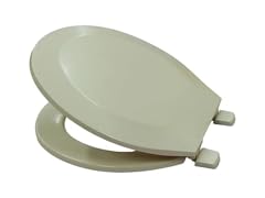 J&V TEXTILES Elongated Bevel Toilet Seat