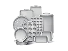 10-Pc Nonstick Stackable Bakeware Set
