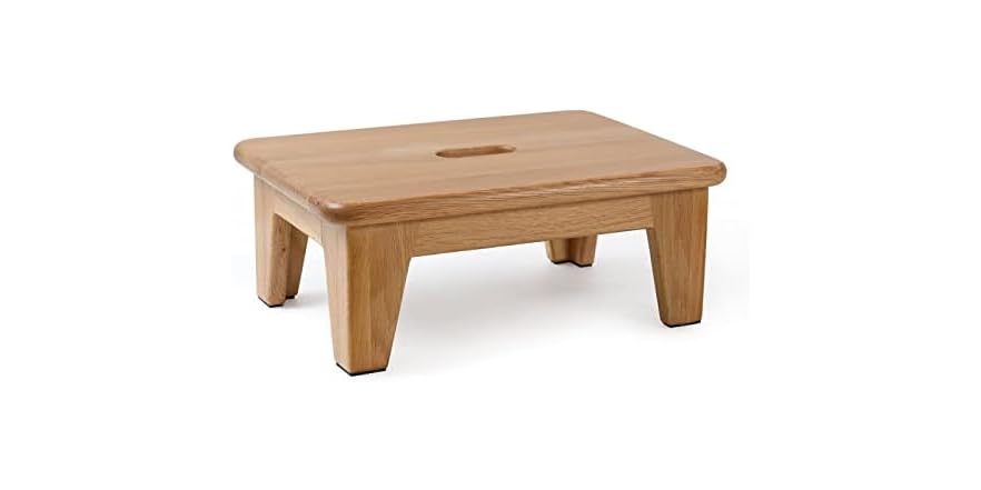 CONSDAN Step Stool, USA Grown Oak, 6.5