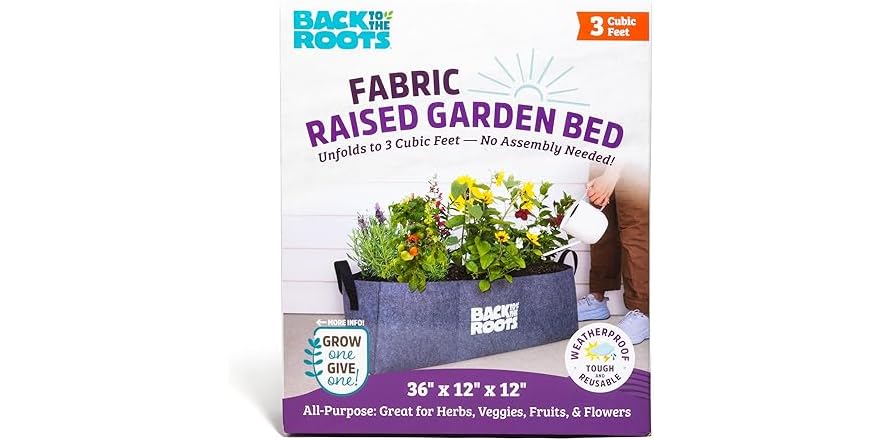Back to the Roots Back to the Roots Breathable Raised Bed (P