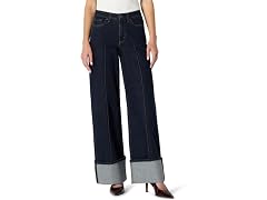 Amazon Essentials Women's Wide Leg Cuffed Jean (6)