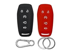 Click&Fit Ford Key Cover Black+Red 5btn