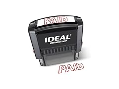 IDEAL Self Inking Stamp - Text: Paid