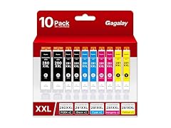 Gagalay 10 Pack 280XXL 281 XXL Compatible