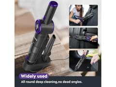 Nicebay Hand Vacuum - Black/Purple