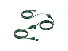 Clear Power 25ft 16/3 SJTW Green Landscape Ext Cord