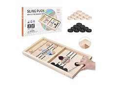 AMFLOWER Fast Sling Puck Game