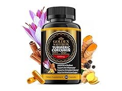 Golden Saffron Turmeric Curcumin Capsules