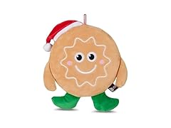 Bow Wow Pet Holiday Full Flat Body Squeaker Dog Toy