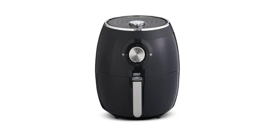 Dash DFAF455GBBK01 Deluxe Electric Air Fryer + Oven Cooker