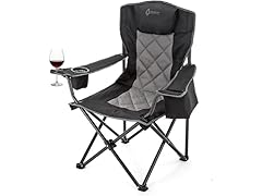 ARROWHEAD OUTDOOR Deluxe Chair w/ Wine Holder