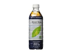 12PK Teas' Tea Unsweetened Green + White, 16.9 oz