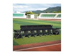 EVER ADVANCED 6 Seats Folding Soccer Team Bench