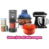 Extra $20 off $100 on KitchenAid, Ninja, and more