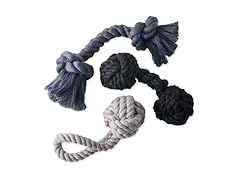 Pet Passion 3-Pk Cotton Dog Rope Toys