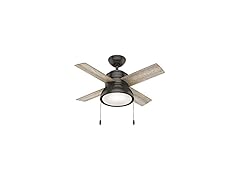 Hunter Fan CC59387-A 36 36 inch wLight and Pull Chain
