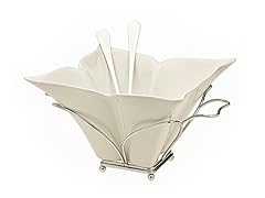 Fiori Salad Bowl w/Servers