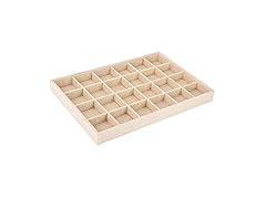 AUTOARK Sackcloth Stackable Jewelry Tray