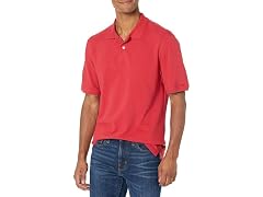 Amazon Essentials Men's Cotton Pique Polo Shirt