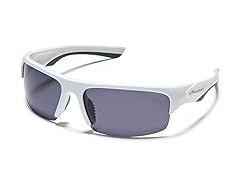Half Frame Polarized - White