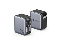 HERRBOL 30W 3 in 1 Retractable Charger