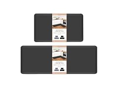 HappyTrends 2 PCS Kitchen Mat Cushioned Waterpro