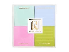 C.R. Gibson C.R. Gibson Mini Notepads, Squared Color