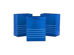 Hallmark 11" Large Blue Gift Bag Bundle