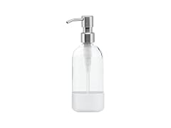 Glass Reusable Bottle Soap/Lotion Dispenser