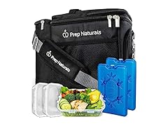 Insulated Lunch Bag w/ Containers Set