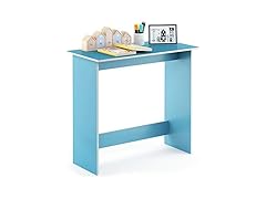 FURINNO Simplistic Study Table, Light Blue