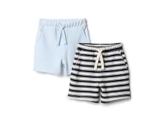 Amazon Essentials Boys (12 MOS) Shorts Light Blue