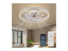 Fszdorj 20‘’ Ceiling Fan with Light, 2024 Ap