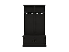 Hall Tree With Storage Shoe Bench