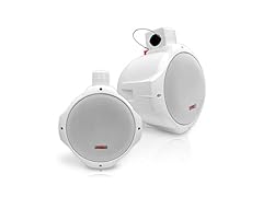 Dual Marine 6.5" 200 Watt Tower Speakers (White)