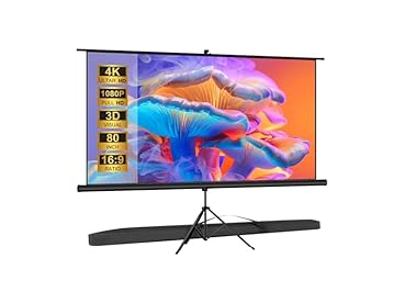SCREENMAX Projector Screen with Stand