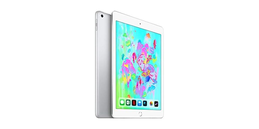 Apple iPad (2018, Current Gen) 128GB Wi-Fi Tablet (Open Box)