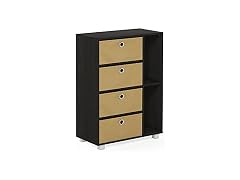 Furinno Storage Cabinet 4 Bin Drawers