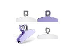 COOK WITH COLOR Lavender Bag Clips