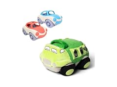 Green Toys Recycle Truck Plush & Soft Top 2-Pack Bundle