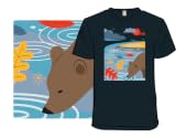 Bear Drinking Water