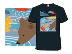 Bear Drinking Water