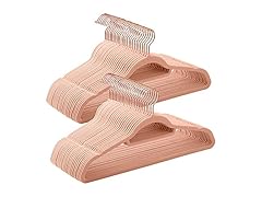 SONGMICS Velvet Hangers, Set of 50