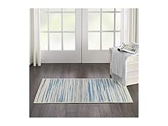 Nourison Home Jubilant Blue 2' x 4' Area Rug